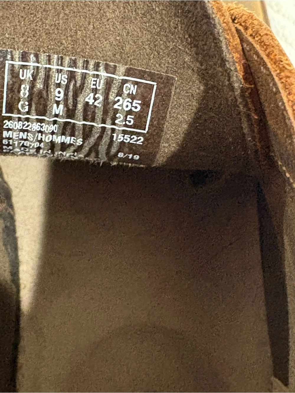 Clark’s Men's bushacre 2 chukka boots beeswax brown distressed leather 9 new